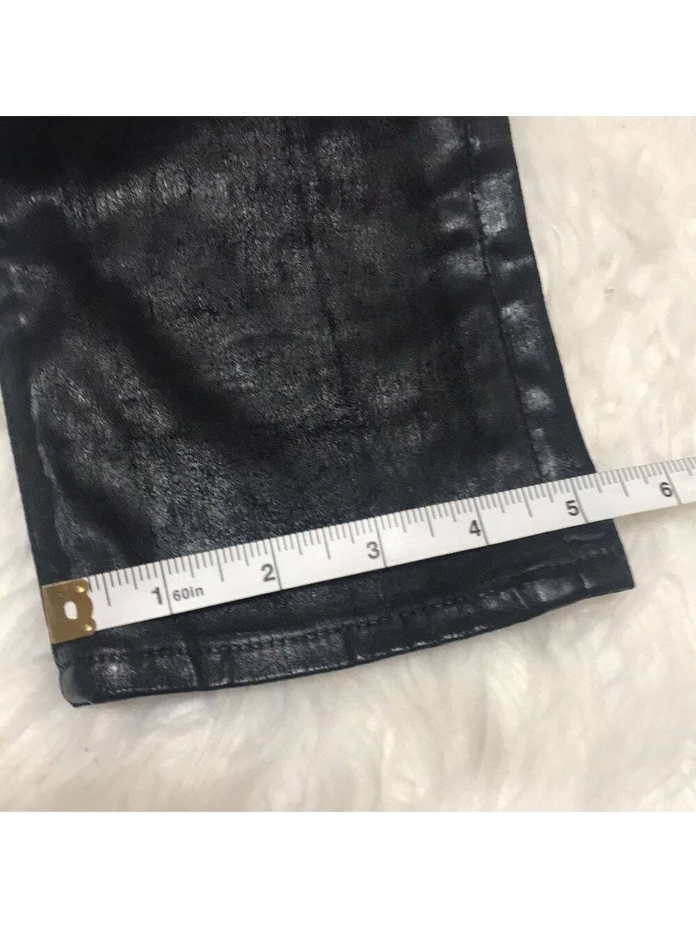 AG Leatherette The Vintage Legging Ankle Jean Size 30R - Picture 10 of 13